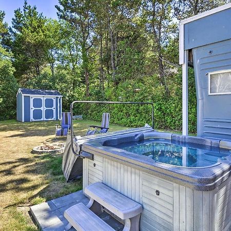 Coastal Pnw Gem With Hot Tub - Walk To Beach! Grayland Eksteriør bilde
